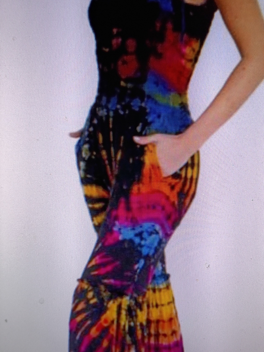 Kathmandu Black rainbow Multi Jumpsuit L